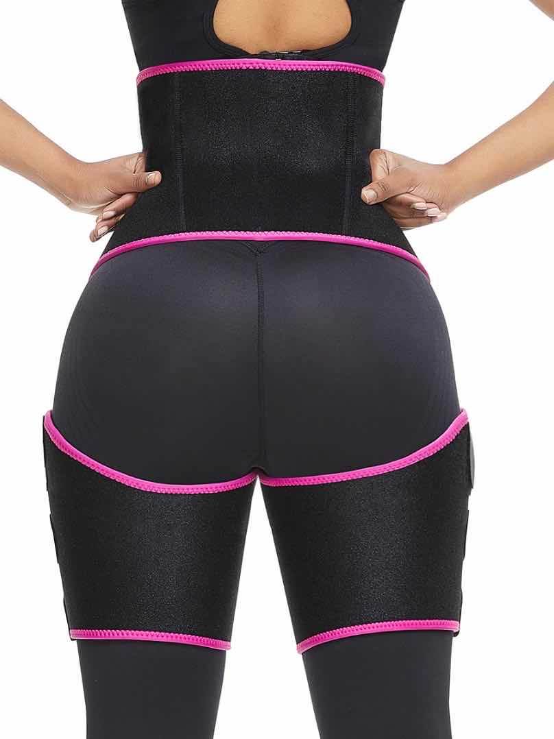 Sports Waist Belt Adjustable One-piece Girdle Leg Straps - Shanilia