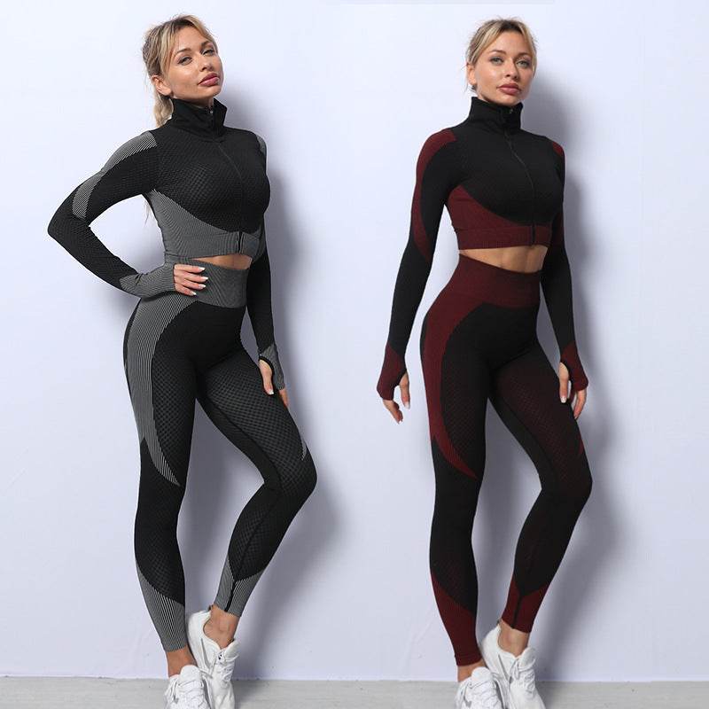 Women's 3 Piece Yoga Set Sportswear - Shanilia