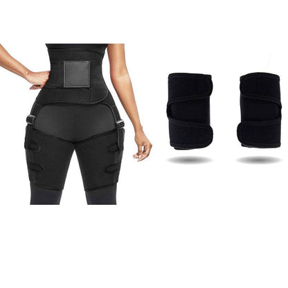 Sports Waist Belt Adjustable One-piece Girdle Leg Straps - Shanilia