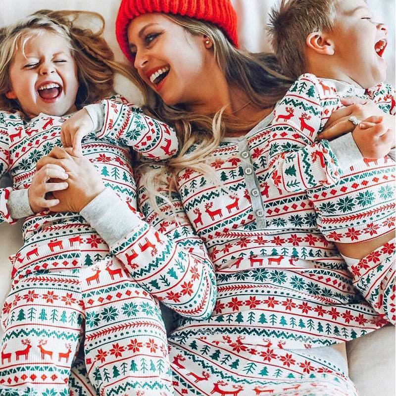 Printed Christmas Family Wear - Shanilia