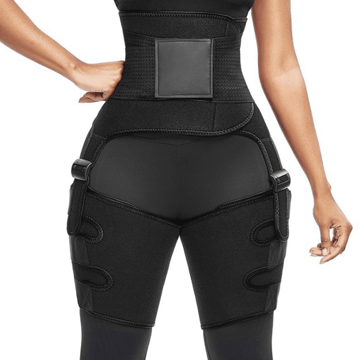 Sports Waist Belt Adjustable One-piece Girdle Leg Straps - Shanilia