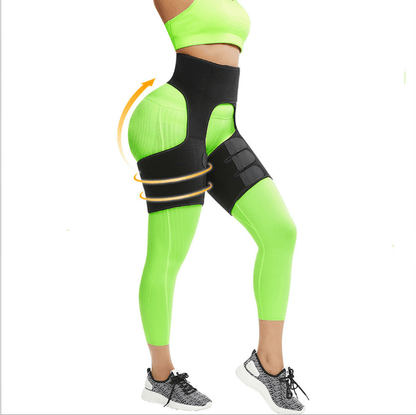 Sports Waist Belt Adjustable One-piece Girdle Leg Straps - Shanilia