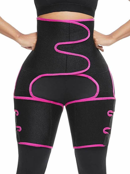 Sports Waist Belt Adjustable One-piece Girdle Leg Straps - Shanilia