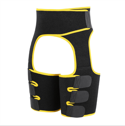 Sports Waist Belt Adjustable One-piece Girdle Leg Straps - Shanilia