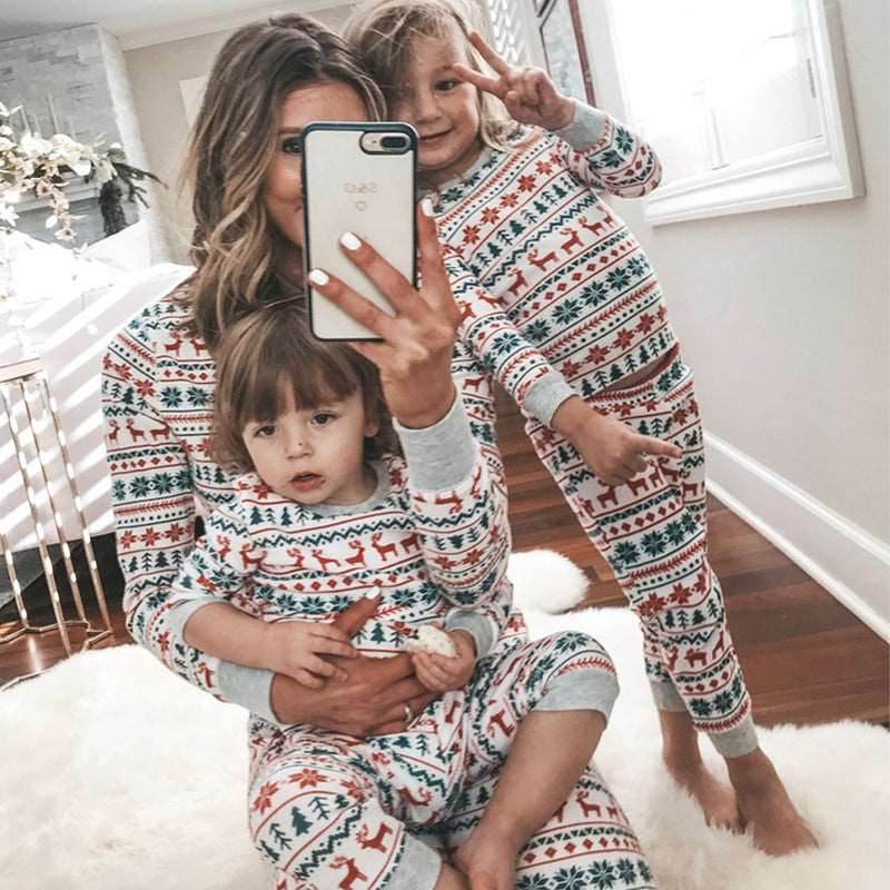 Printed Christmas Family Wear - Shanilia