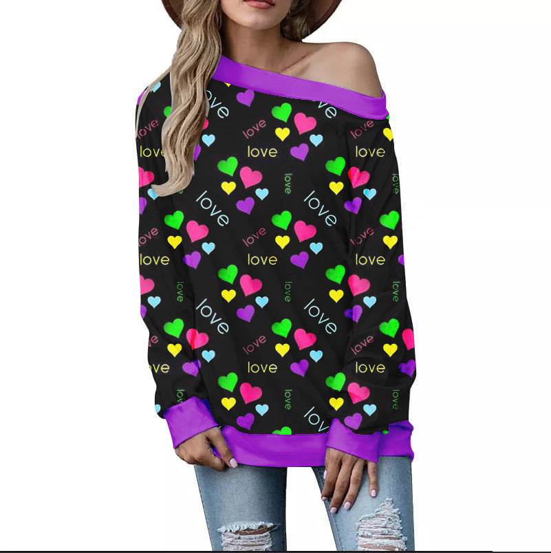 Valentine's Day Pattern Sweater - Perfect for the Season of Romance - Shanilia