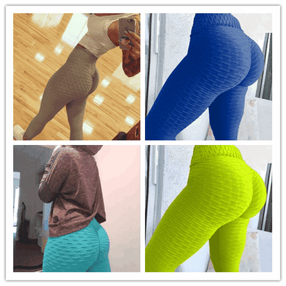 Lift & Tone Your Booty with Anti Cellulite Scrunch Leggings - Shanilia