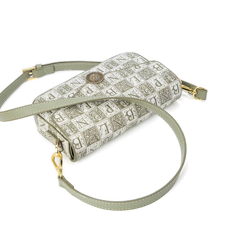 Women's Printed Chain Shoulder Messenger Bag - Shanilia