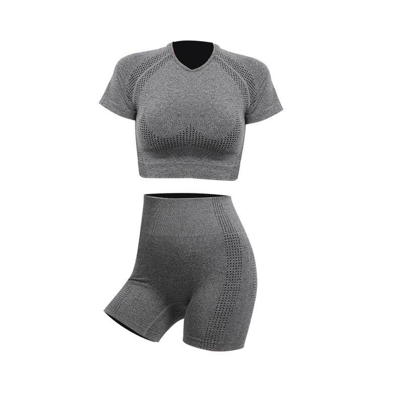 European And American Quick-drying Seamless Yoga Suit - Shanilia