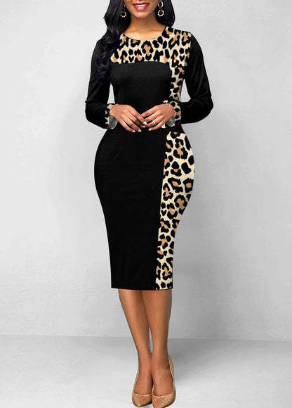 Find the Perfect Spring and Autumn Long Sleeve Dress - Shanilia