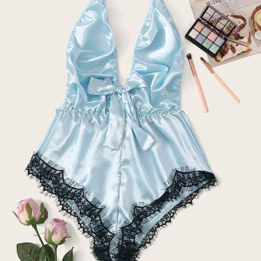 Women's Underwear One-piece Lace Suspenders - Shanilia